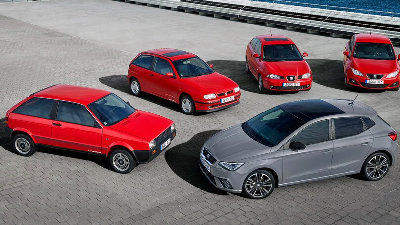 Seat Ibiza, 40 anni di successi