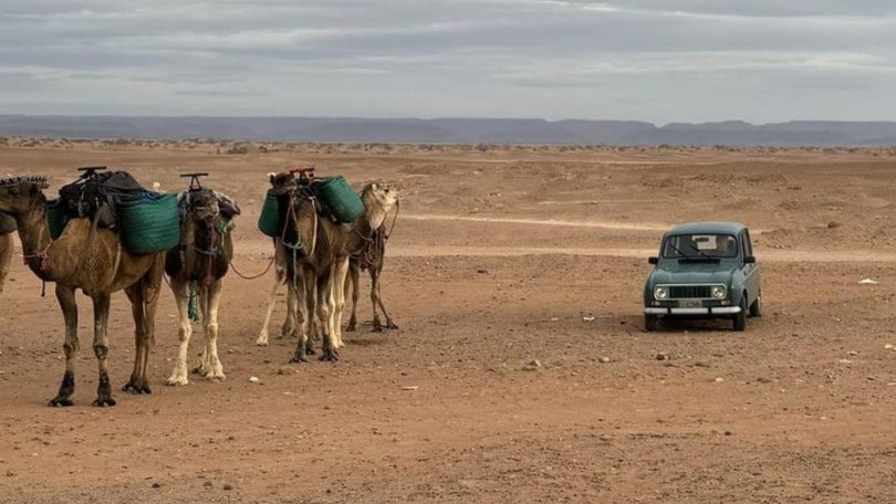 Dalla Liguria a Dakar, l'avventura a bordo della Renault 4