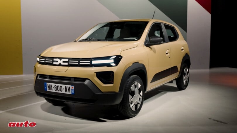 Dacia Spring, ecco com'è fatta la nuova piccola elettrica