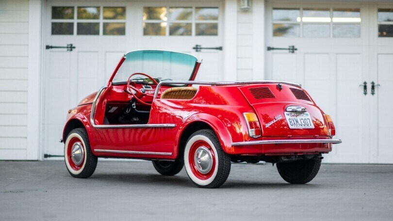 Una Fiat 500D "Jolly" Spiaggina del '65 è all'asta da Bonhams
