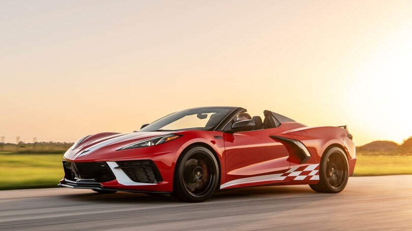 Hennessey H700 Convertible, la Vette da 700 cv a cielo aperto