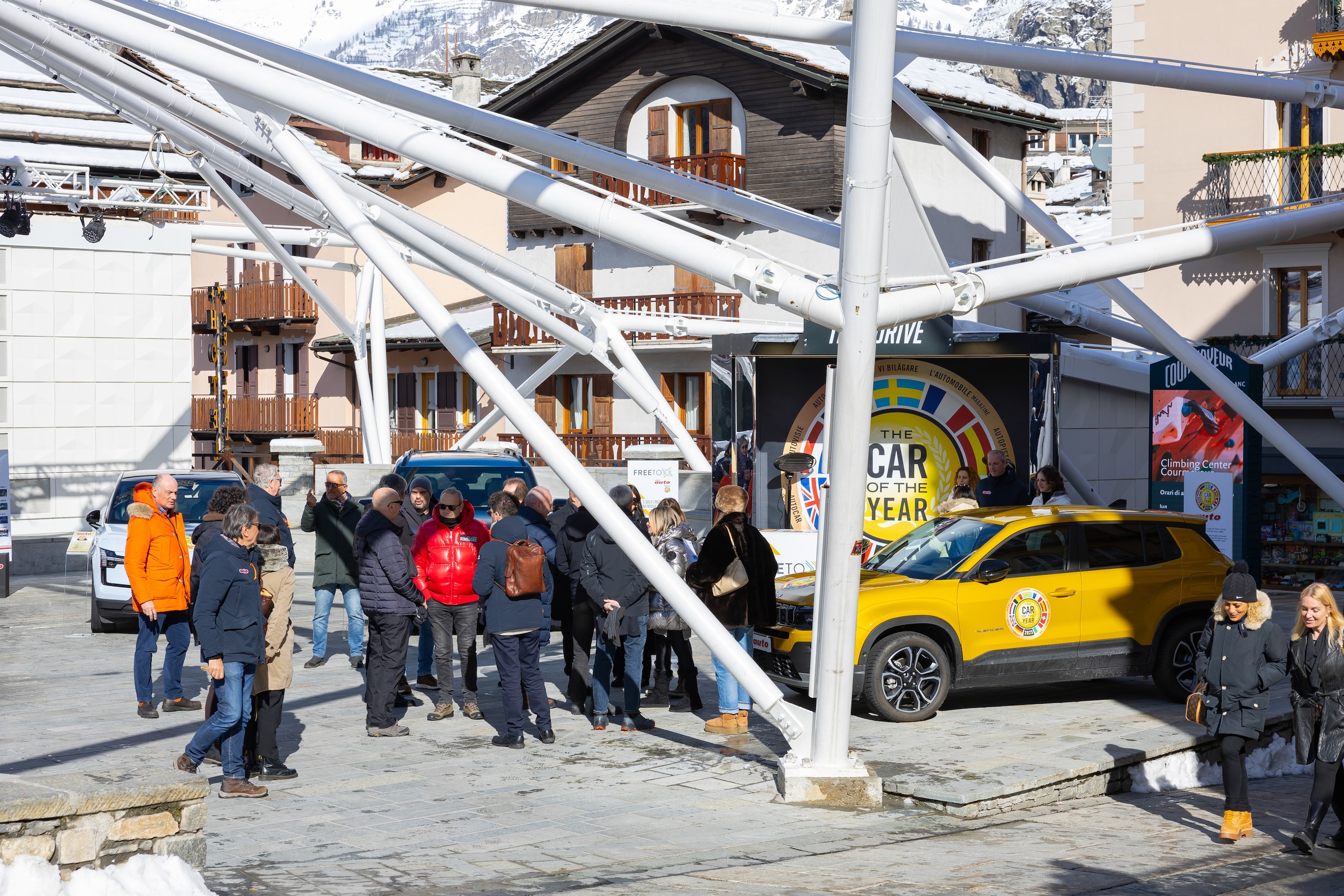 The Car of The Year 2024: i test di Courmayeur