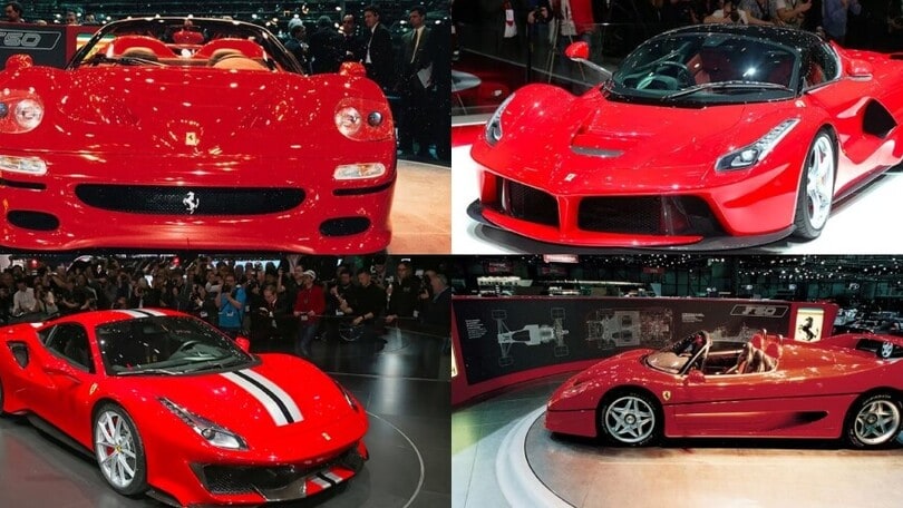 La Top 8 delle Ferrari più belle presentate al Salone di Ginevra
