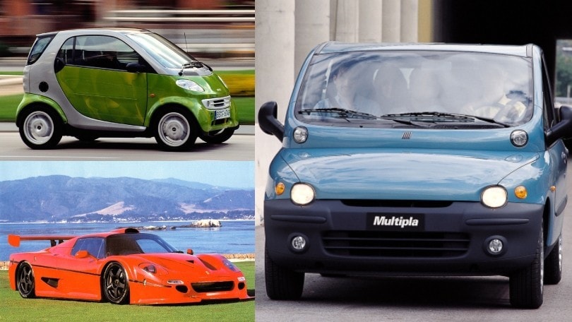 Le 10 auto che hanno fatto la storia degli anni '90