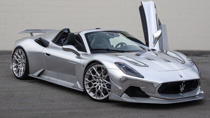 Maserati MC20, il tuning 7Design porta la Cielo in Aria