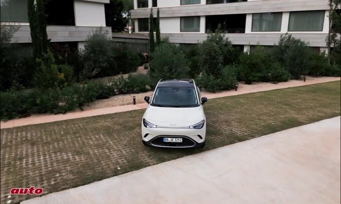 Smart #3, la prova su strada