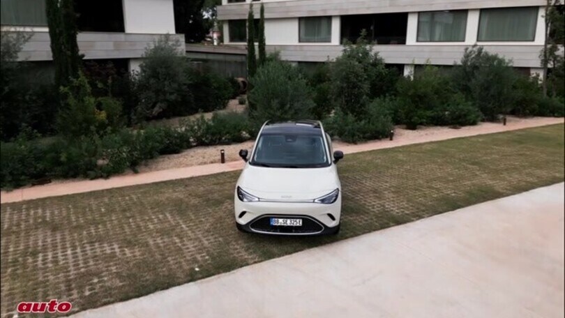 Smart #3, la prova su strada