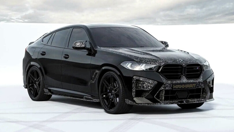BMW X5 M e X6 M, Manhart le spinge a 823 cv