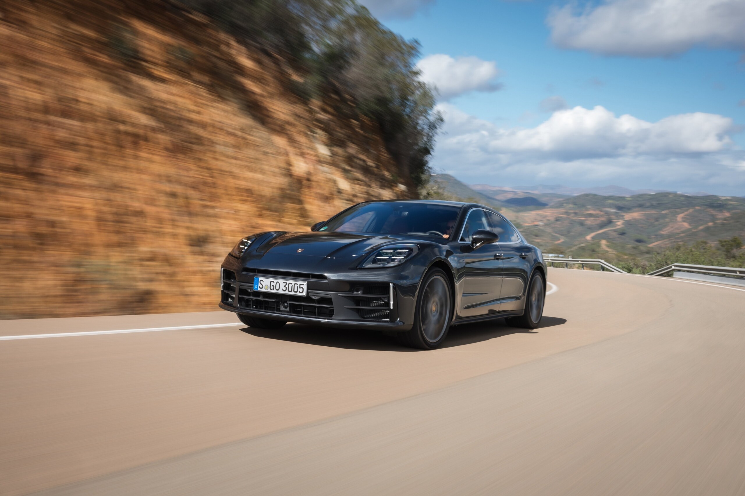 Porsche Panamera, la prova