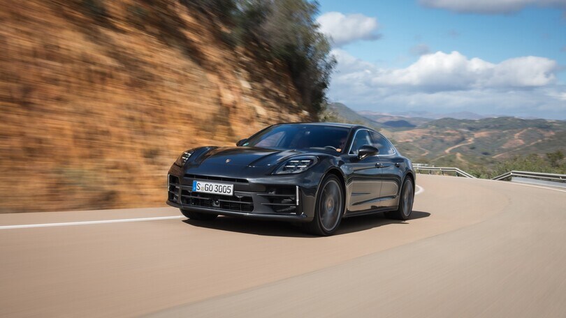 Porsche Panamera, la prova
