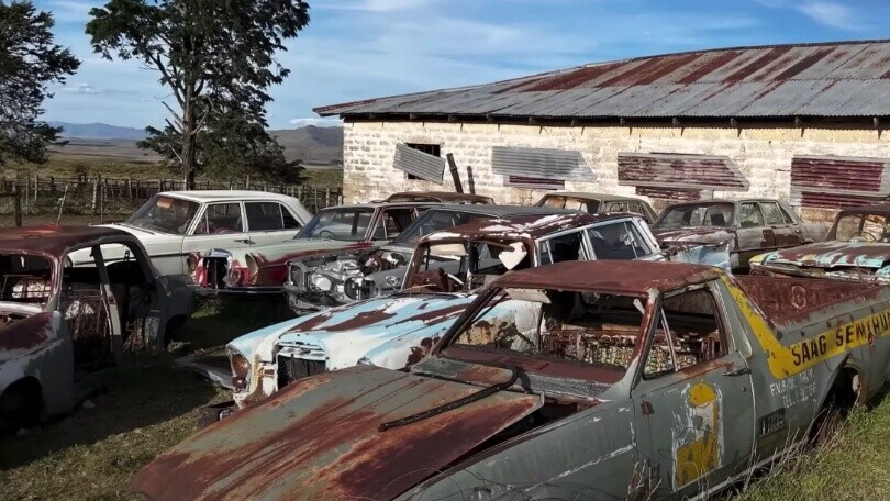 Ritrovate 200 auto d'epoca, ma potrebbero fare una brutta fine