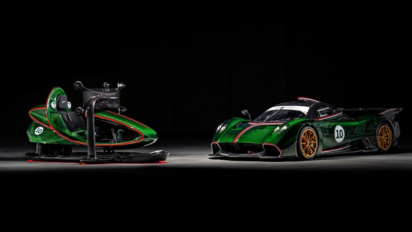 Pagani, ecco l'incredibile simulatore di guida Huayra R