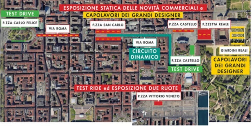 Salone Auto Torino 2024, ecco la mappa dell'esposizione