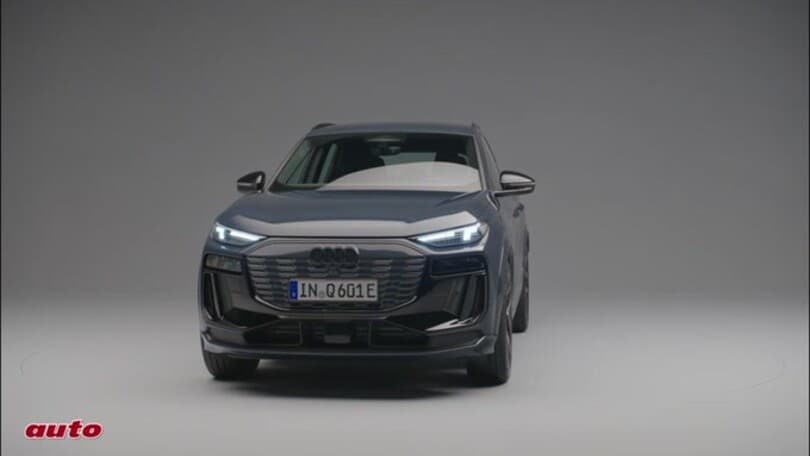Nuova Audi Q6 e-tron, eccola dal vivo