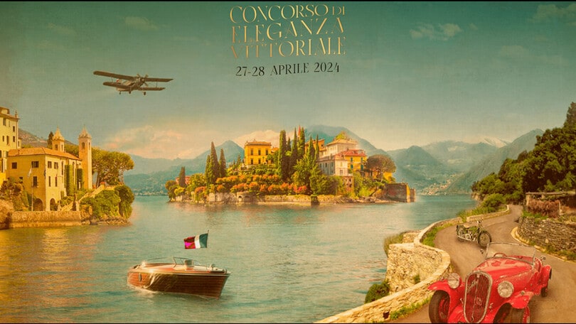 Concorso d'Eleganza al Vittoriale, spettacolo su terra, acqua e aria