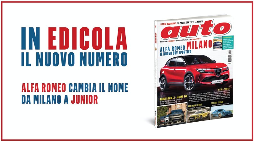 Auto, le novità del nuovo numero: l'Alfa Milano diventa Junior il nuovo Codice della Strada