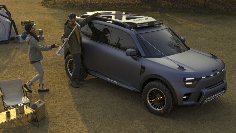 smart Concept #5, a tutto off-road in elettrico