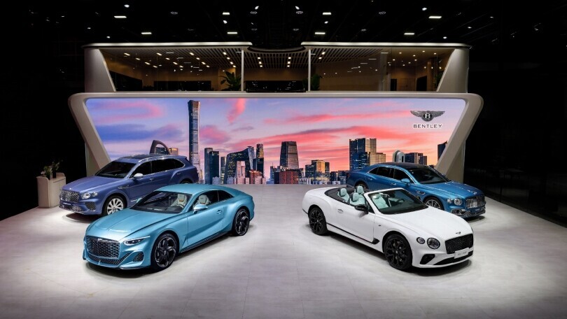Bentley presenta in Cina i suoi esclusivi modelli su misura