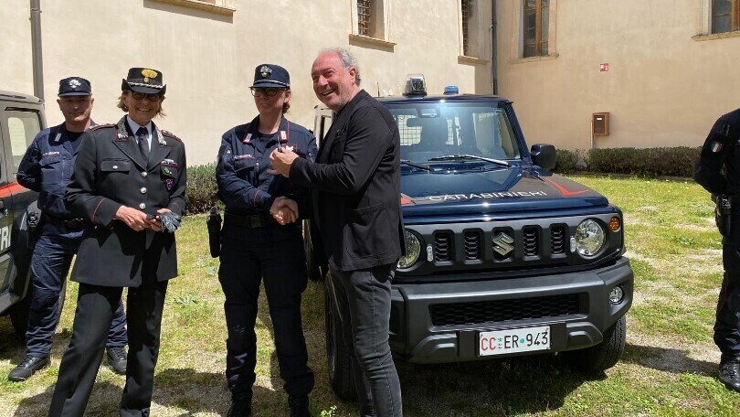 Le Suzuki Jimny dei Carabinieri dei Parchi Nazionali