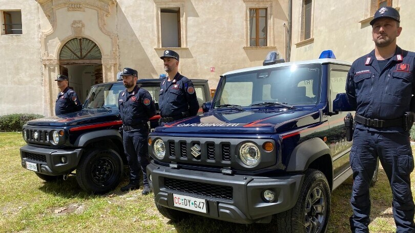 Suzuki: consegnate le Jimny PRO ai Carabinieri dei Parchi Nazionali