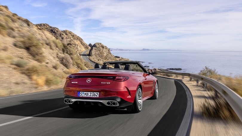 La Mercedes-AMG CLE 53 4MATIC+ Cabrio