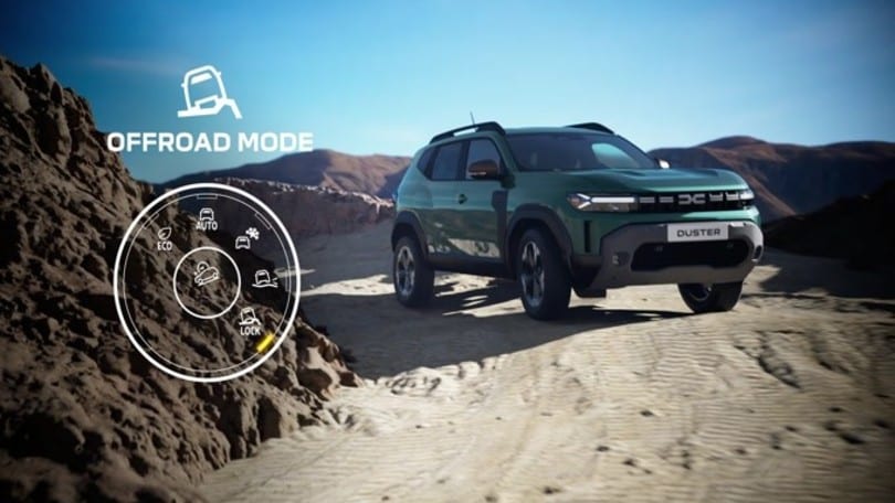 Nuova Dacia Duster, come funziona il 4X4