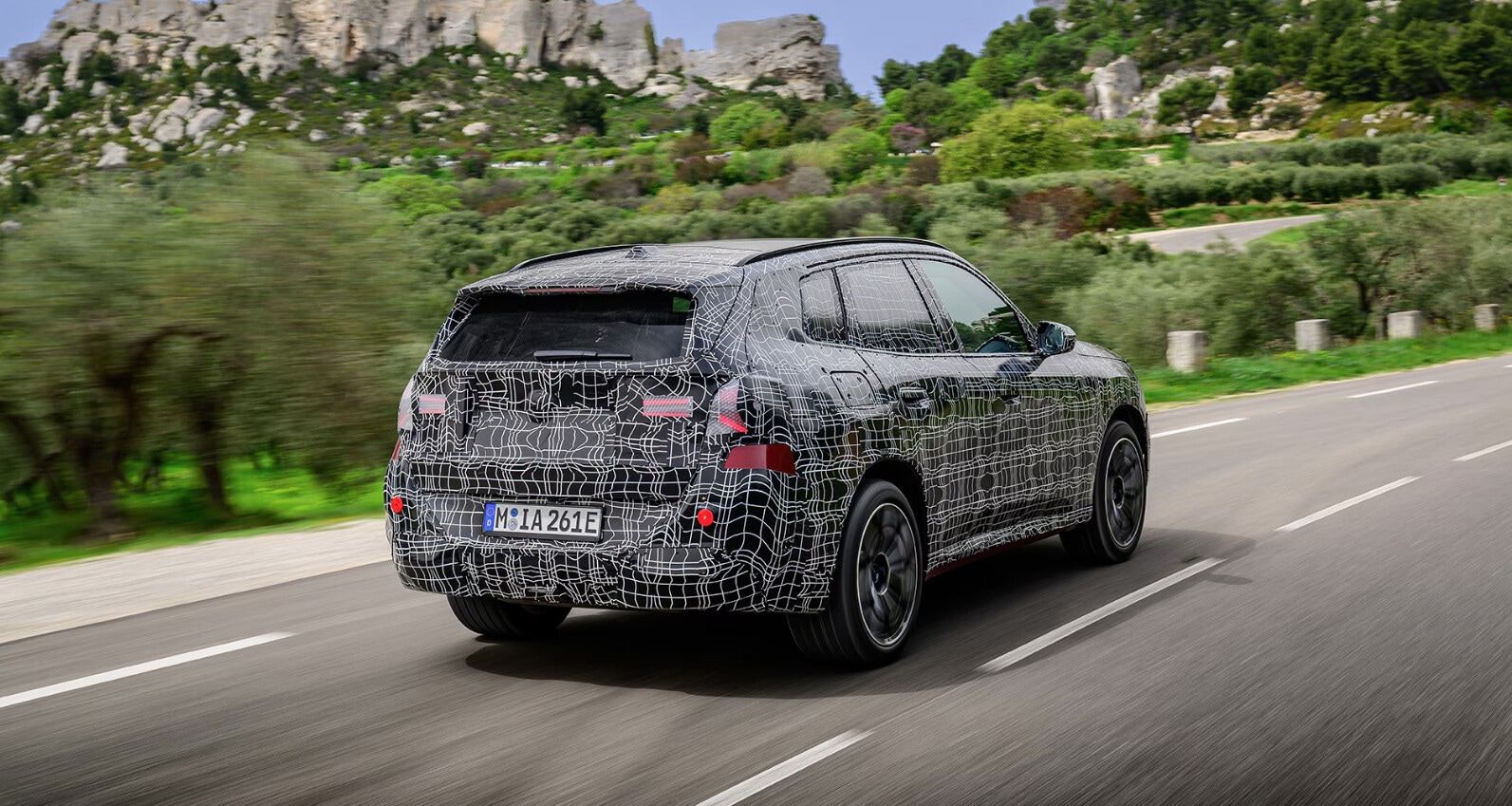 BMW X3, la prova del prototipo