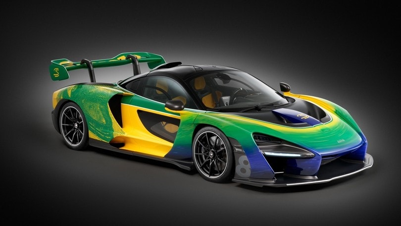 McLaren, l'omaggio a Senna con una livrea speciale