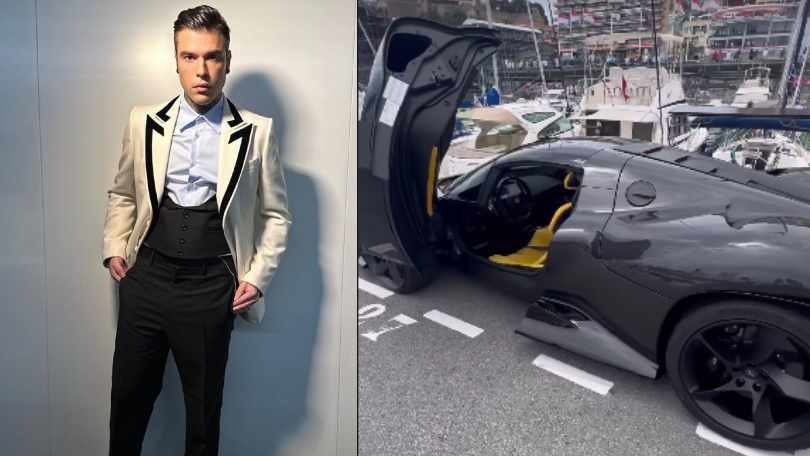 Fedez che lusso a Montecarlo: eccolo sulla Ferrari Daytona
