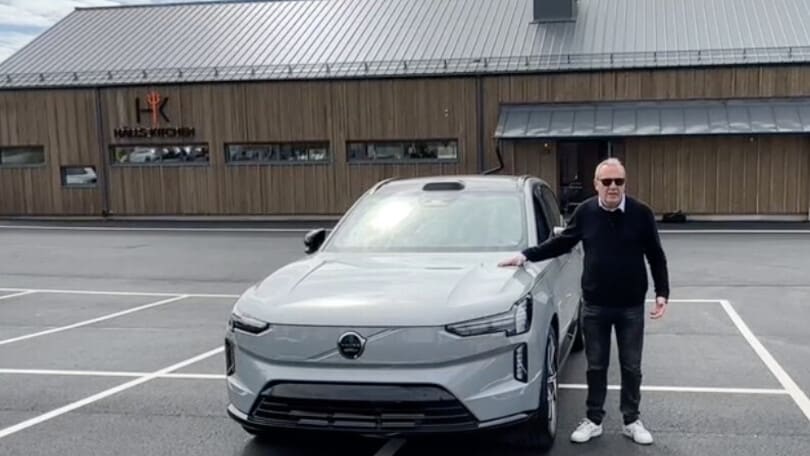 Nuova Volvo EX90: il primo contatto con il prototipo