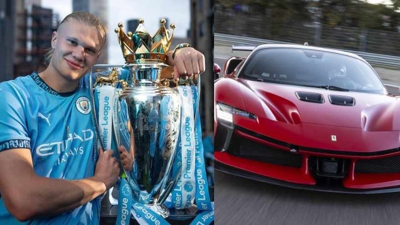 Haaland, visita top secret a Maranello: avrà comprato un'altra Ferrari?