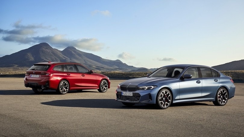 BMW Serie 3 2024, l'ibrida plug-in 330e abbatte quota 100