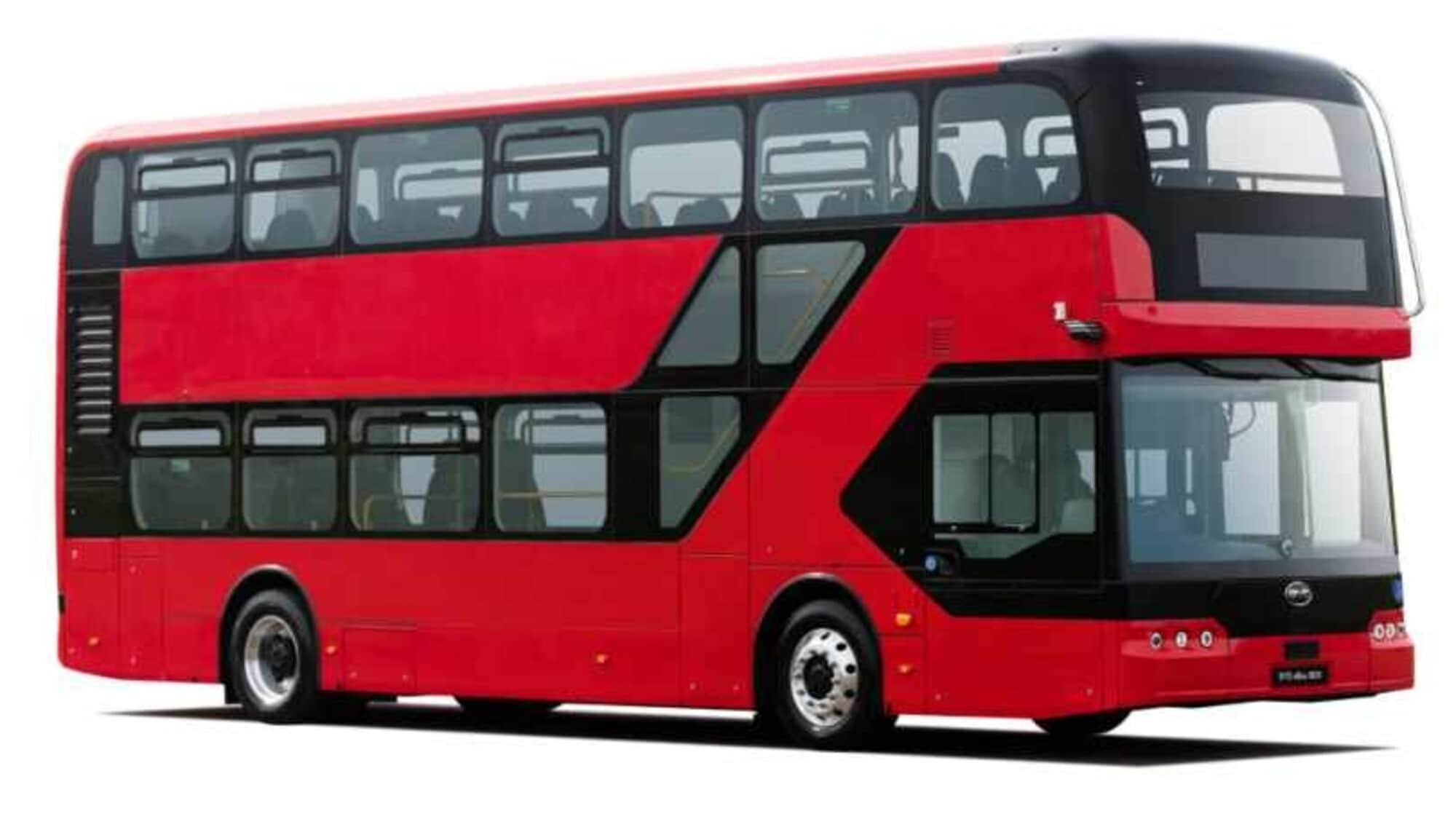 A Londra anche gli autobus a due piani si fanno elettrici con BYD