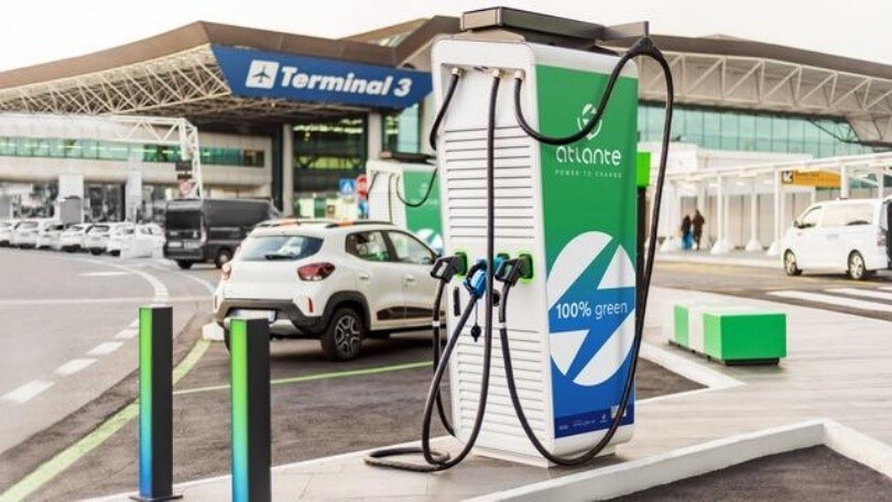 All’aeroporto di Torino nuove stazioni di ricarica per auto elettriche
