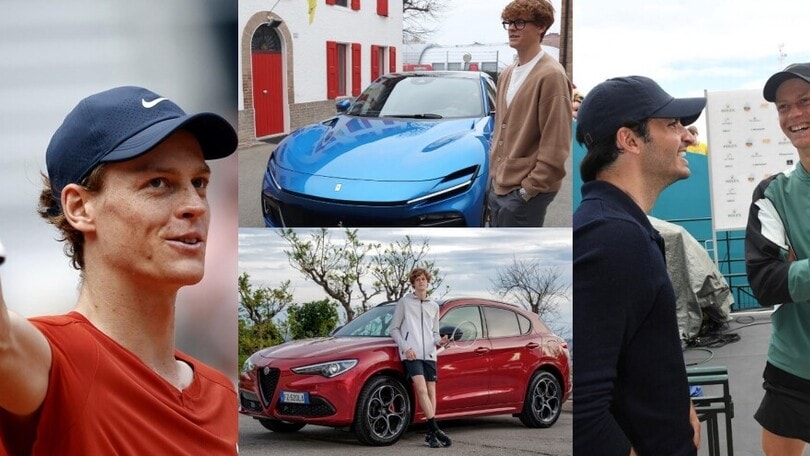 Sinner è il nuovo numero 1 al mondo: tutte le sue incredibili supercar