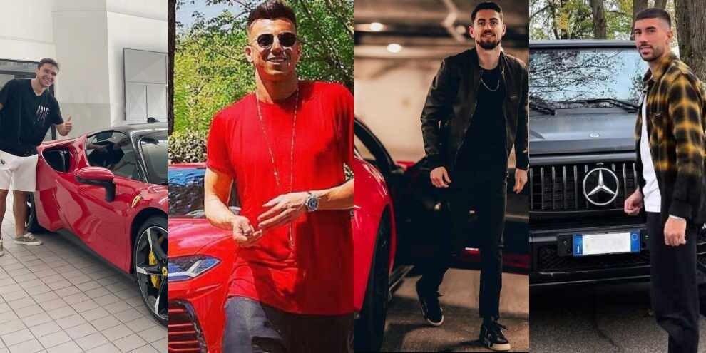 La Nazionale italiana delle supercar: tutte le auto di lusso degli Azzurri