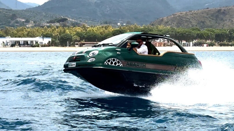 Abarth Offshore, la 500 diventa una barca sportiva
