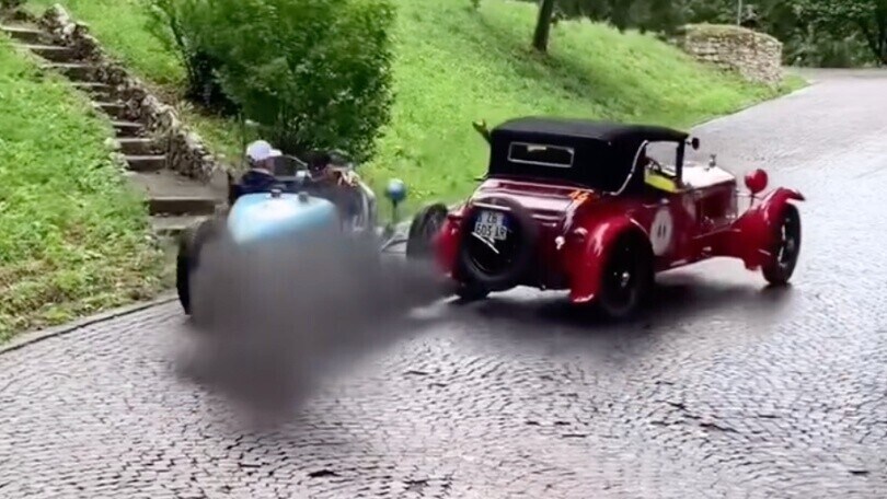 Sorpasso al cardiopalma alla 1000 Miglia 2024