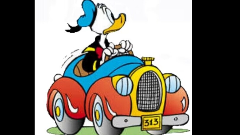 Paperino: la sua magica 313 compie 87 anni