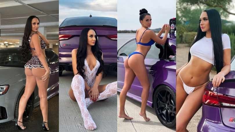 Christina, l'italo americana innamorata della sua Audi RS3