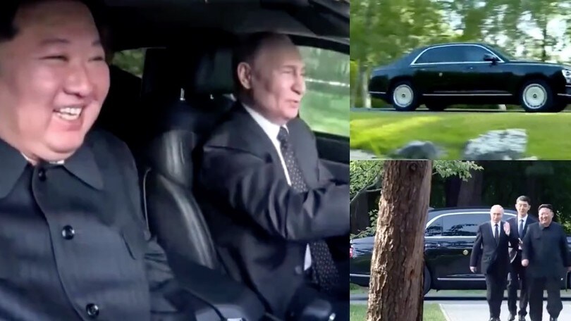 Putin regala a Kim Jong-un la nuova limousine russa