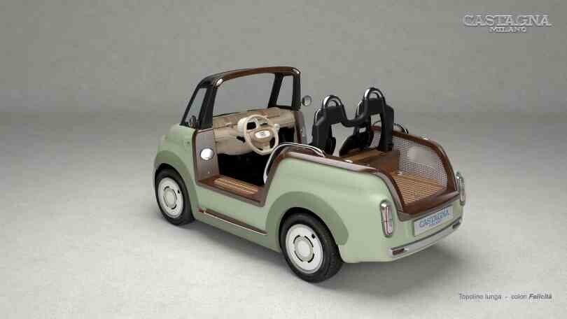 Fiat Topolino, con Castagna torna l'estate degli anni '60