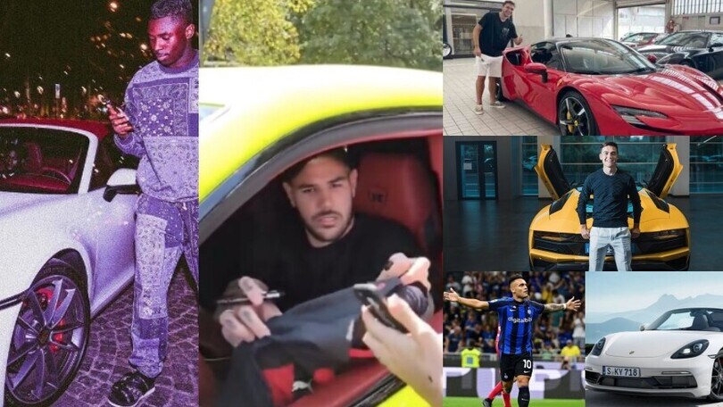 Serie A, tra gol e supercar: le auto più costose dei calciatori