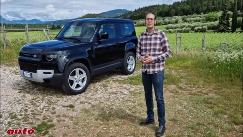 Land Rover Defender, pronta a tutto