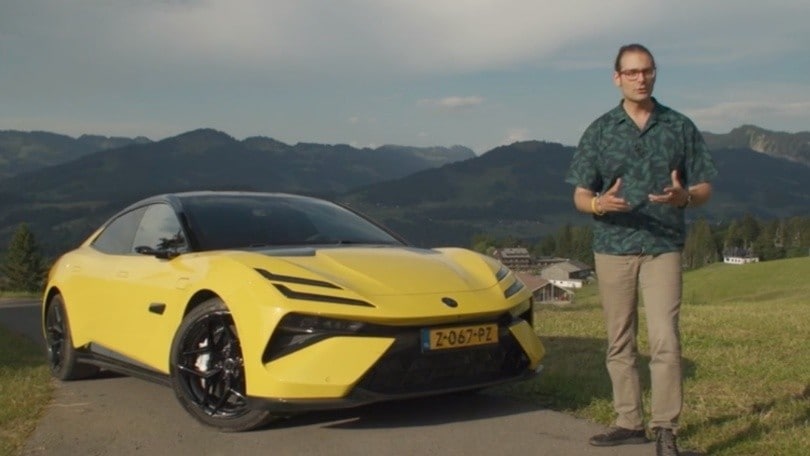 Lotus Emeya, la prova