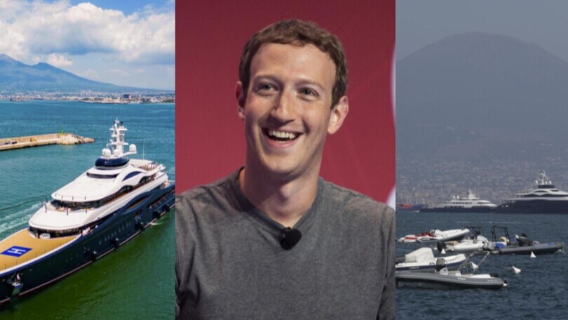 Zuckerberg fa la bella vita a Napoli con i super yacht da 300 milioni