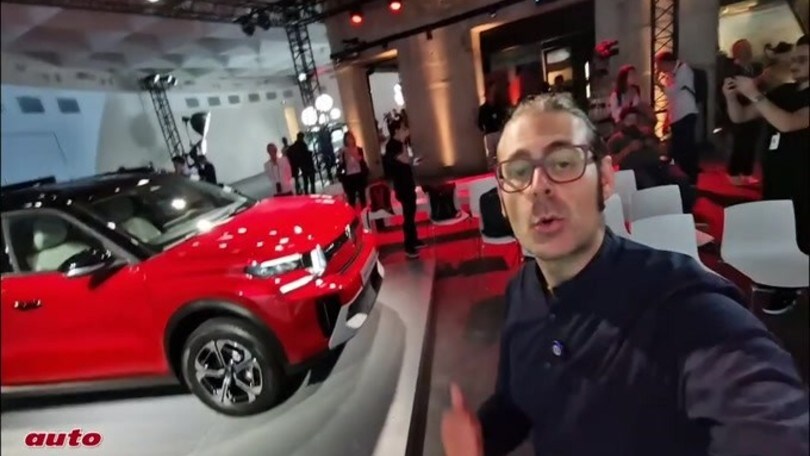 Citroena C3 Aircross, eccola vista da vivo