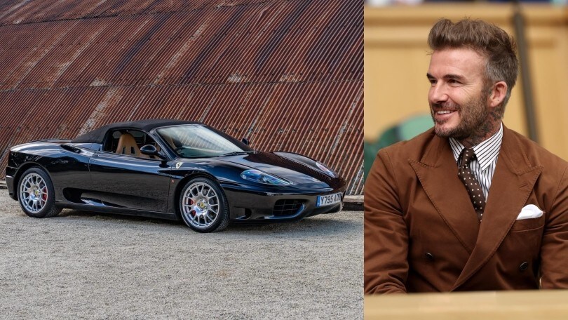 Beckham e il misterioso caso della Ferrari in vendita che non vuole nessuno