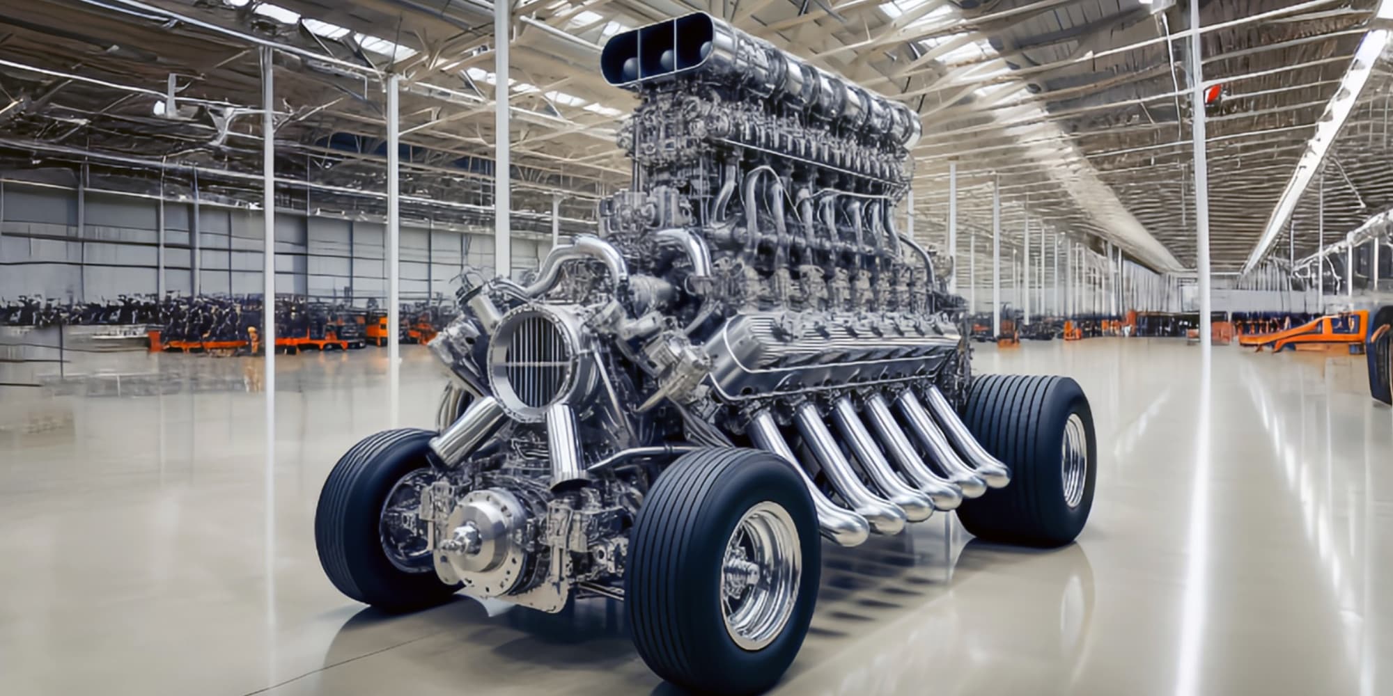 Ecco le 10 auto con il motore più grande mai prodotte