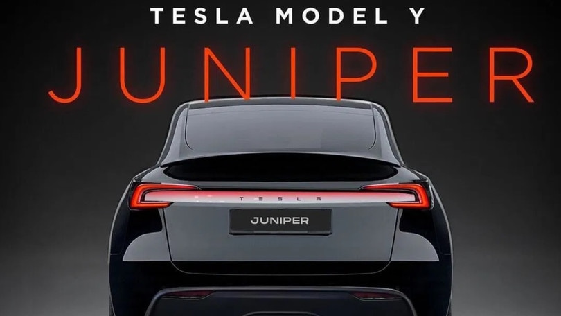 Tesla Model Y Juniper, fuga di foto della nuova versione